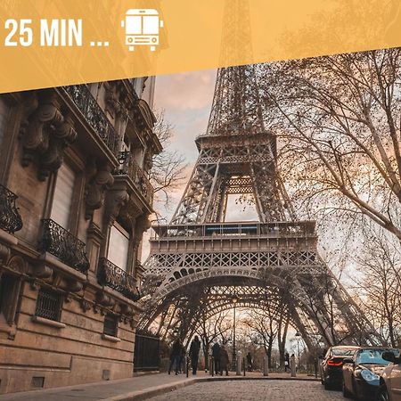 Cozy Appart 5 A 3' De La Gare - Cozy Houses Palaiseau Εξωτερικό φωτογραφία